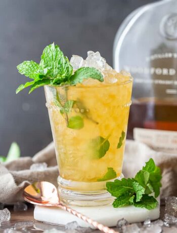 Refreshing mint cocktail with crushed ice. Cocktails, Cocktail Servers, CocktailSevers.com