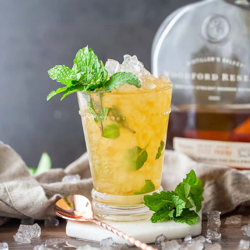 Refreshing mint cocktail with crushed ice. Cocktails, Cocktail Servers, CocktailSevers.com