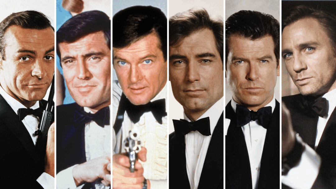 martini recipes made famous by movies on a classic bar set